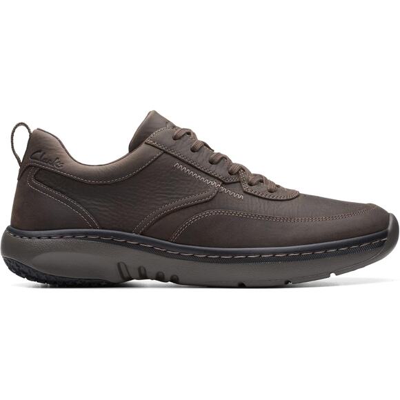 NWT Clarks Men\'s Clarkspro Lace Dark Brown Tumbled Leather 8.5 Medium main image 4